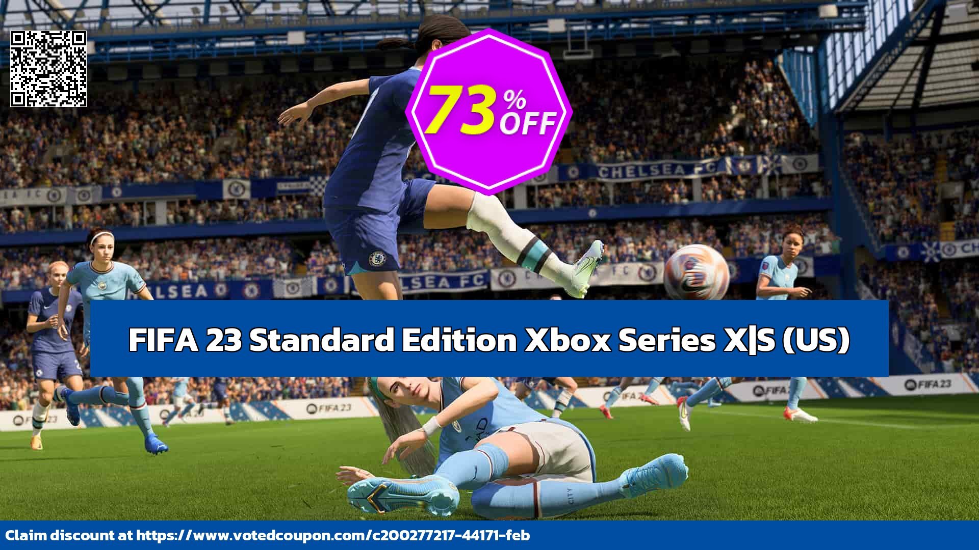 FIFA 23 Standard Edition Xbox Series X|S, US  Coupon, discount FIFA 23 Standard Edition Xbox Series X|S (US) Deal CDkeys. Promotion: FIFA 23 Standard Edition Xbox Series X|S (US) Exclusive Sale offer