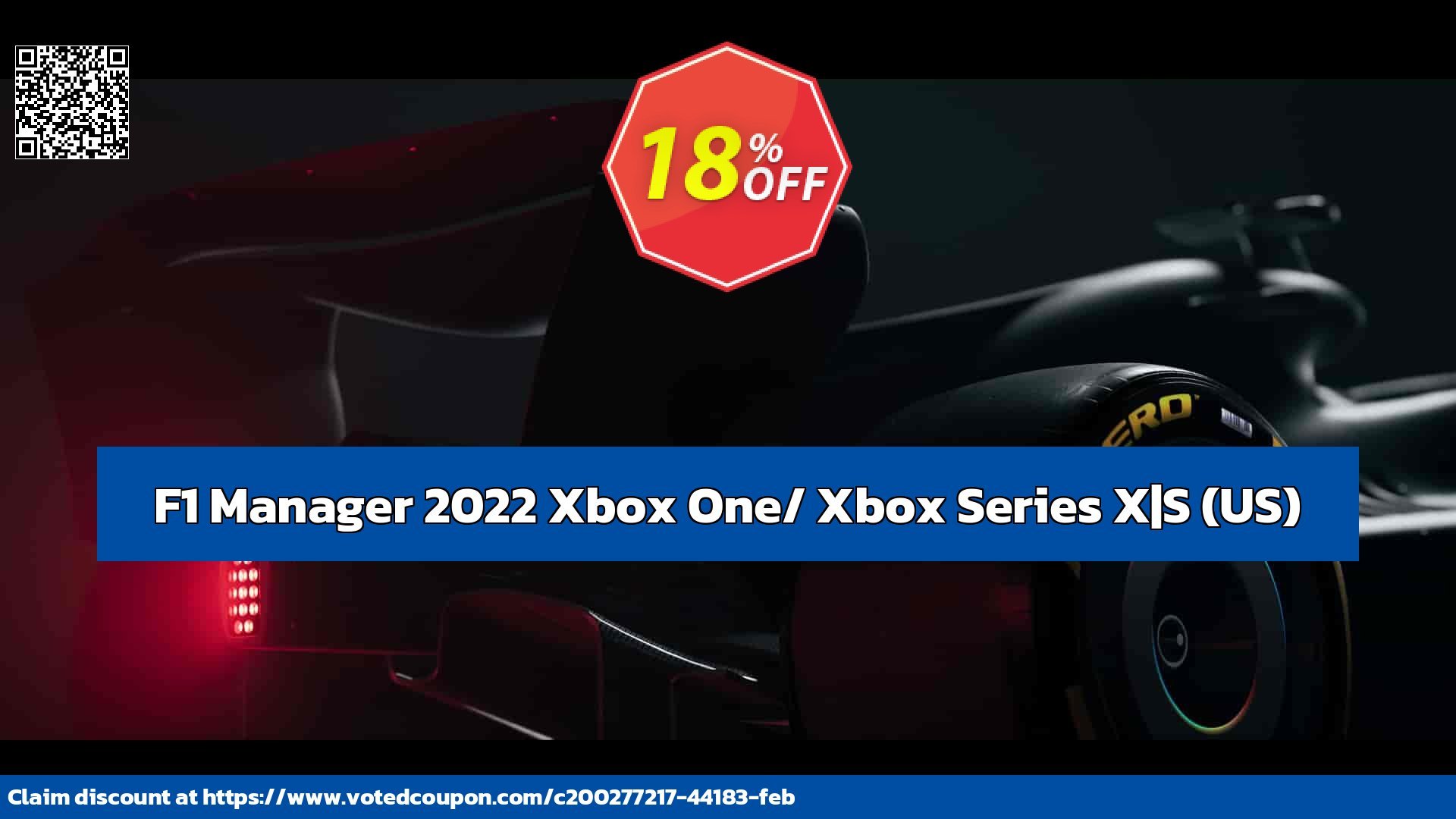 F1 Manager 2022 Xbox One/ Xbox Series X|S, US  voted-on promotion codes