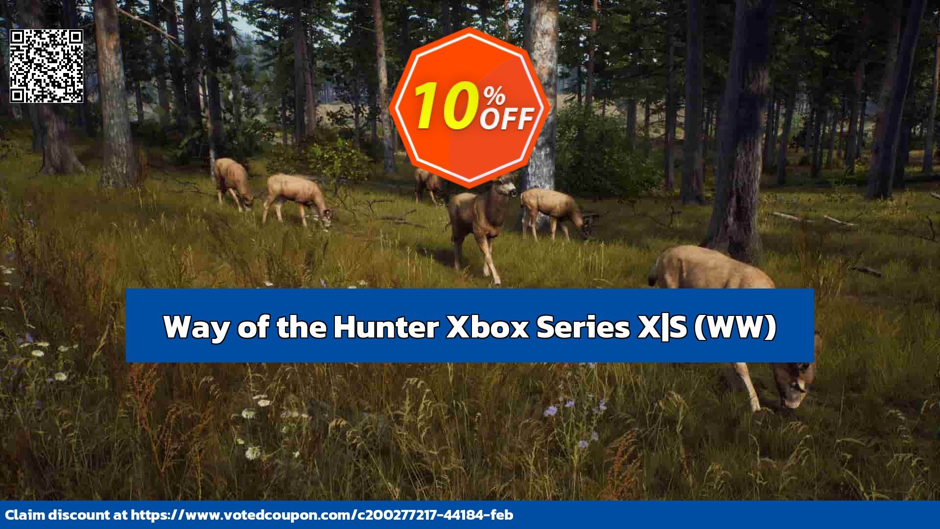 Way of the Hunter Xbox Series X|S, WW  Coupon Code May 2024, 12% OFF - VotedCoupon