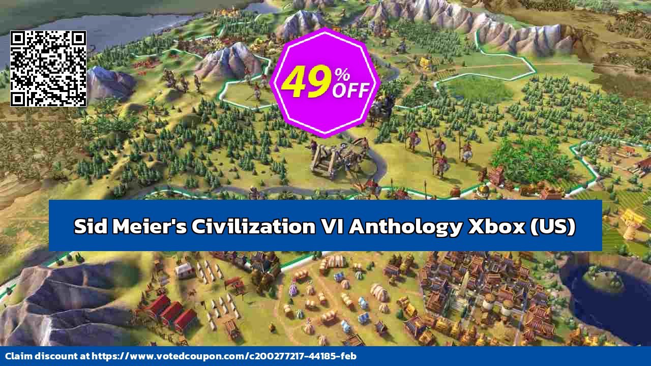 Sid Meier's Civilization VI Anthology Xbox, US  Coupon Code May 2024, 50% OFF - VotedCoupon