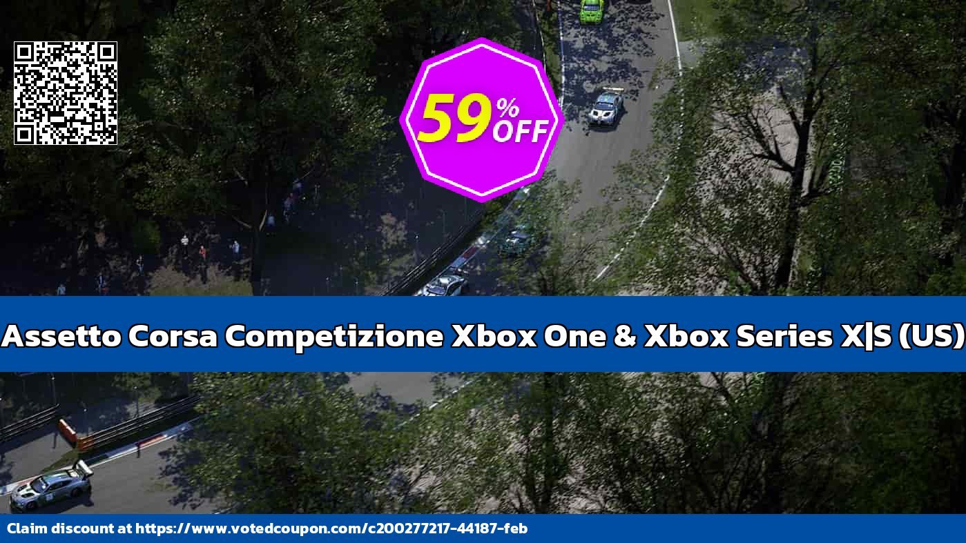 Assetto Corsa Competizione Xbox One & Xbox Series X|S, US  Coupon, discount Assetto Corsa Competizione Xbox One & Xbox Series X|S (US) Deal CDkeys. Promotion: Assetto Corsa Competizione Xbox One & Xbox Series X|S (US) Exclusive Sale offer