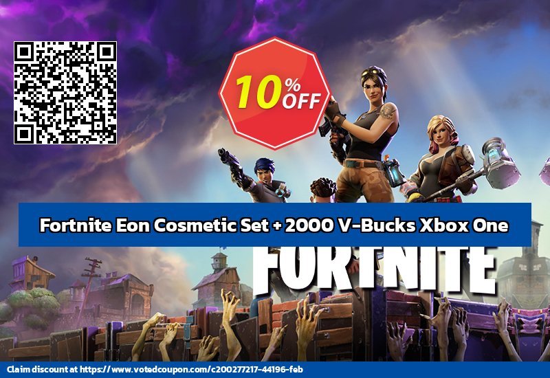 Fortnite Eon Cosmetic Set + 2000 V-Bucks Xbox One voted-on promotion codes