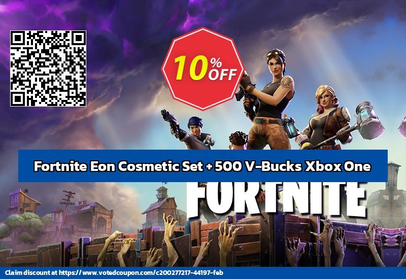 Fortnite Eon Cosmetic Set + 500 V-Bucks Xbox One voted-on promotion codes
