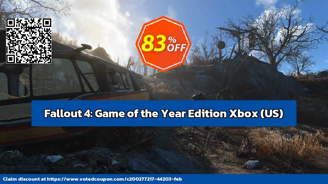 Fallout 4: Game of the Year Edition Xbox, US  voted-on promotion codes