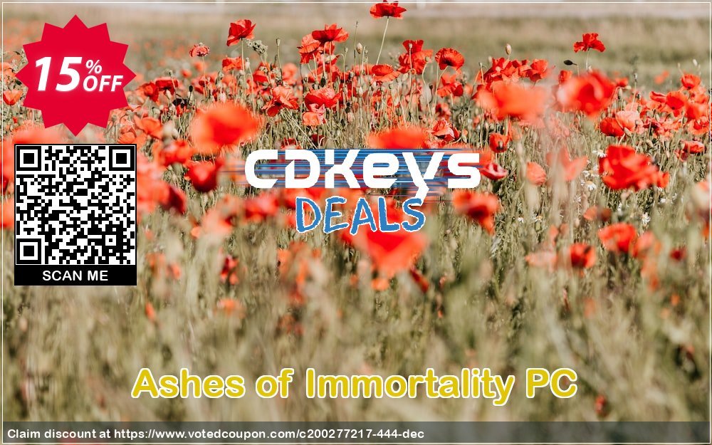 Ashes of Immortality PC Coupon Code May 2024, 15% OFF - VotedCoupon