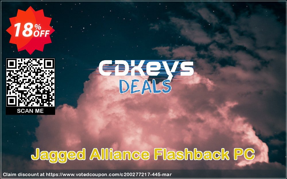 Jagged Alliance Flashback PC Coupon, discount Jagged Alliance Flashback PC Deal. Promotion: Jagged Alliance Flashback PC Exclusive offer 