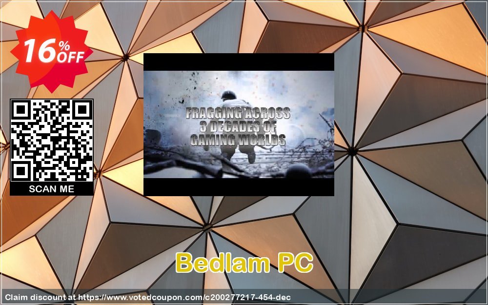 Bedlam PC Coupon, discount Bedlam PC Deal. Promotion: Bedlam PC Exclusive offer 