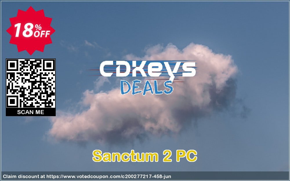 Sanctum 2 PC Coupon, discount Sanctum 2 PC Deal. Promotion: Sanctum 2 PC Exclusive offer 