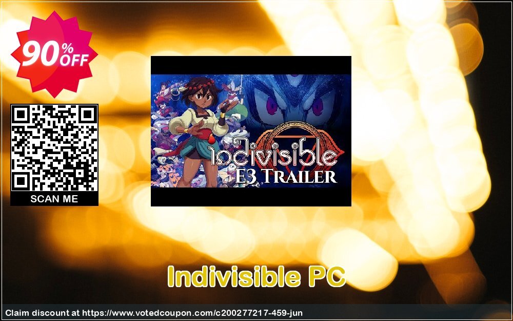 Indivisible PC Coupon, discount Indivisible PC Deal. Promotion: Indivisible PC Exclusive offer 