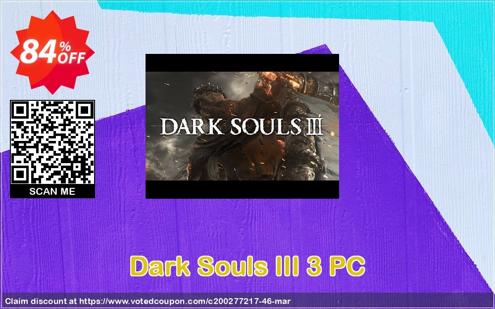 Dark Souls III 3 PC Coupon, discount Dark Souls III 3 PC Deal. Promotion: Dark Souls III 3 PC Exclusive offer 