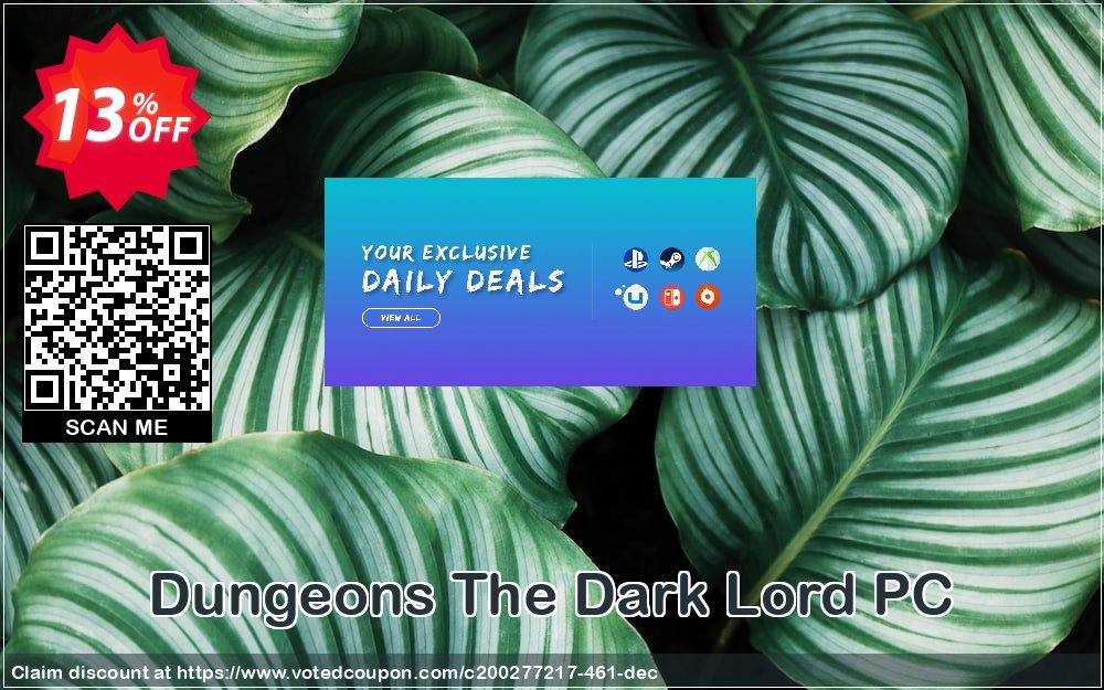 Dungeons The Dark Lord PC Coupon Code May 2024, 13% OFF - VotedCoupon