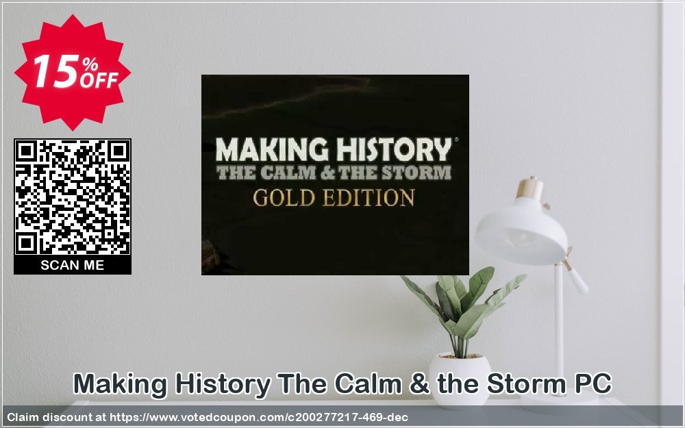 Making History The Calm & the Storm PC Coupon, discount Making History The Calm & the Storm PC Deal. Promotion: Making History The Calm & the Storm PC Exclusive offer 