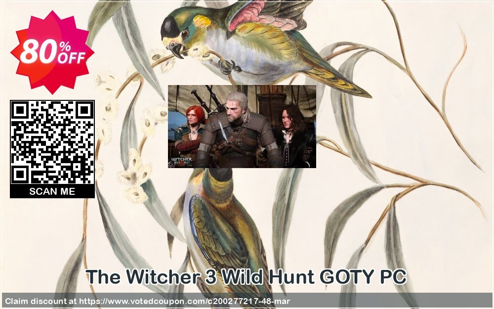 The Witcher 3 Wild Hunt GOTY PC Coupon, discount The Witcher 3 Wild Hunt GOTY PC Deal. Promotion: The Witcher 3 Wild Hunt GOTY PC Exclusive offer 