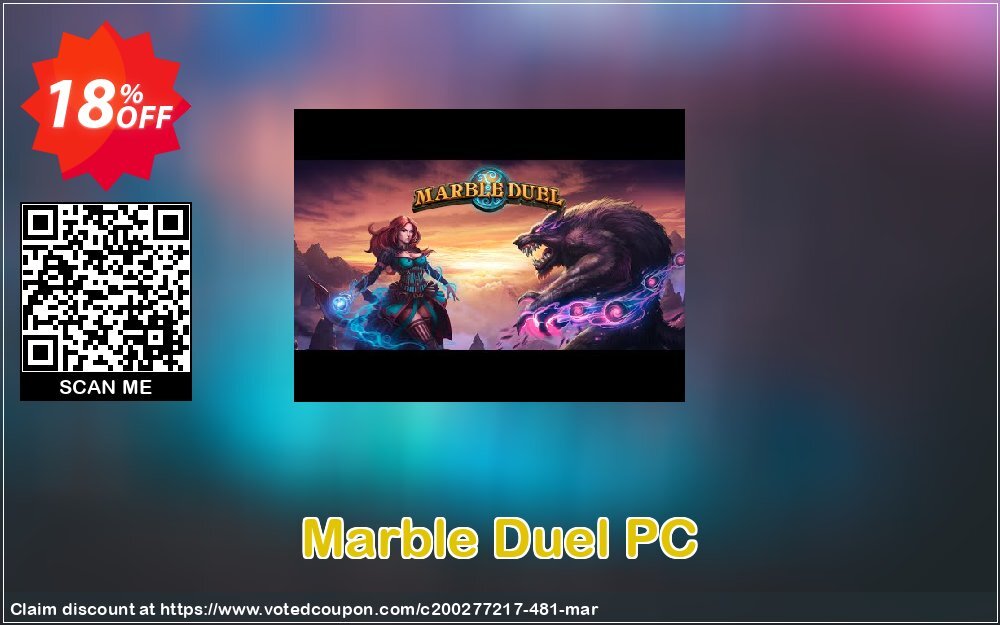 Marble Duel PC Coupon, discount Marble Duel PC Deal. Promotion: Marble Duel PC Exclusive offer 