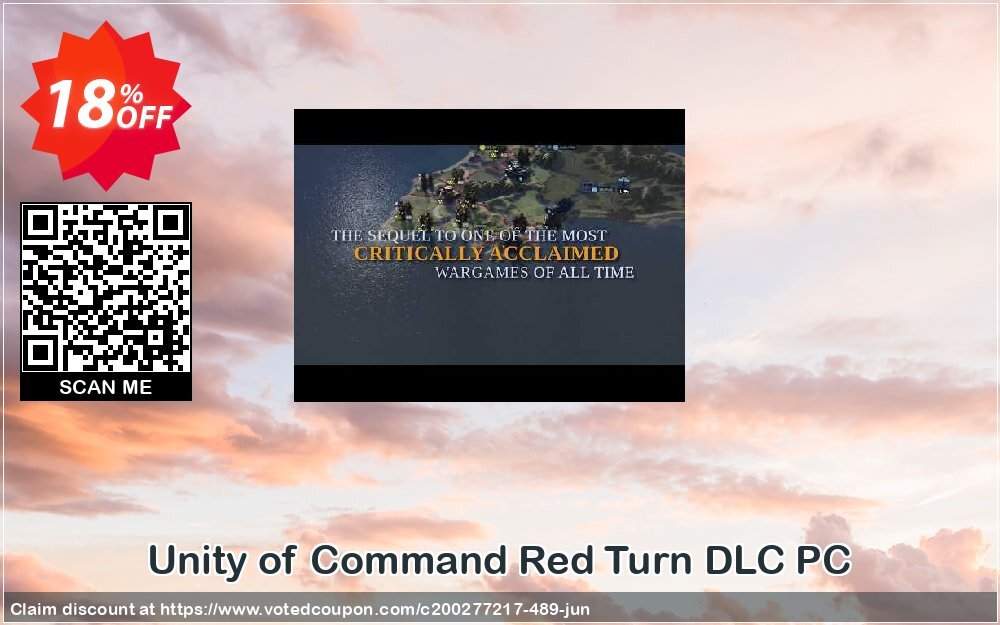 Unity of Command Red Turn DLC PC Coupon, discount Unity of Command Red Turn DLC PC Deal. Promotion: Unity of Command Red Turn DLC PC Exclusive offer 