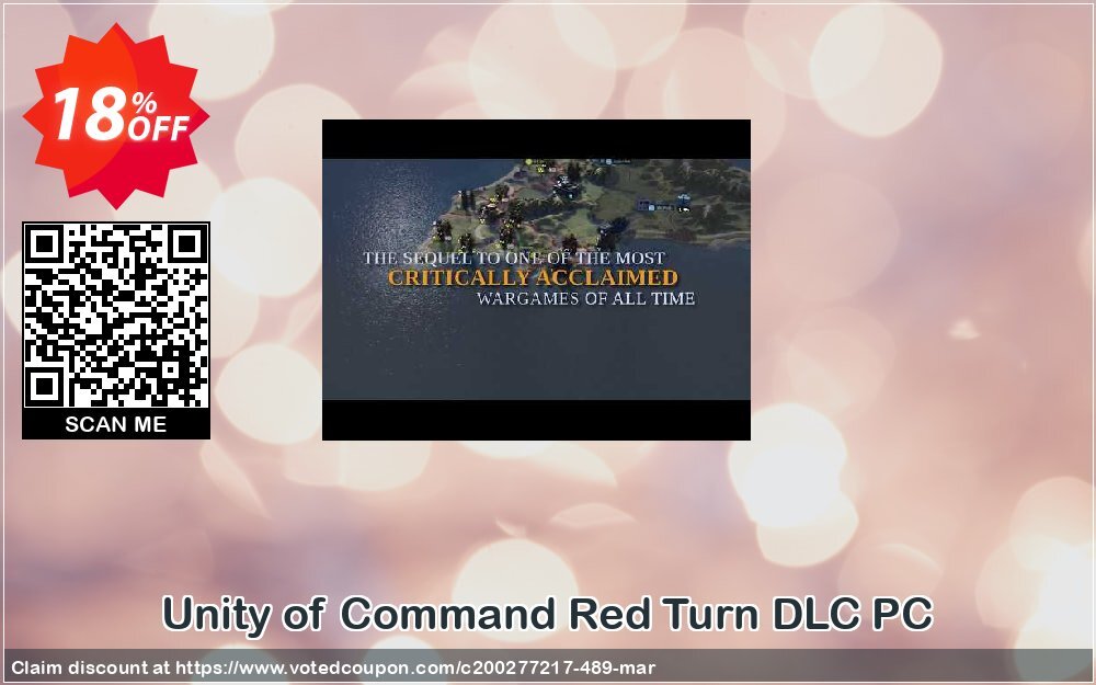 Unity of Command Red Turn DLC PC Coupon, discount Unity of Command Red Turn DLC PC Deal. Promotion: Unity of Command Red Turn DLC PC Exclusive offer 