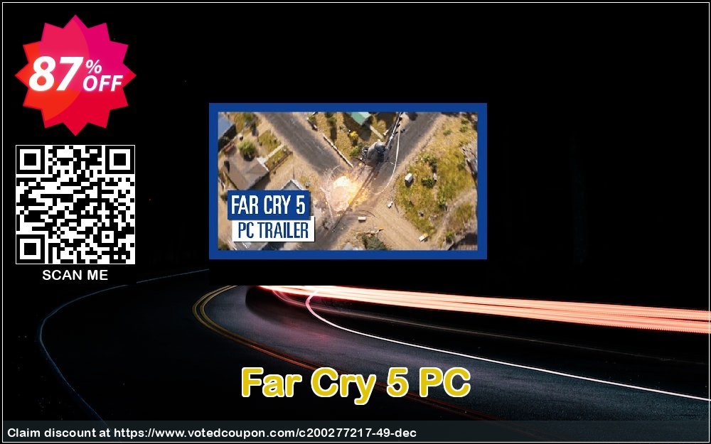 Far Cry 5 PC Coupon, discount Far Cry 5 PC Deal. Promotion: Far Cry 5 PC Exclusive offer 