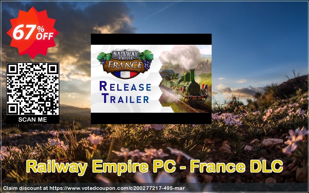 Railway Empire PC - France DLC Coupon, discount Railway Empire PC - France DLC Deal. Promotion: Railway Empire PC - France DLC Exclusive offer 