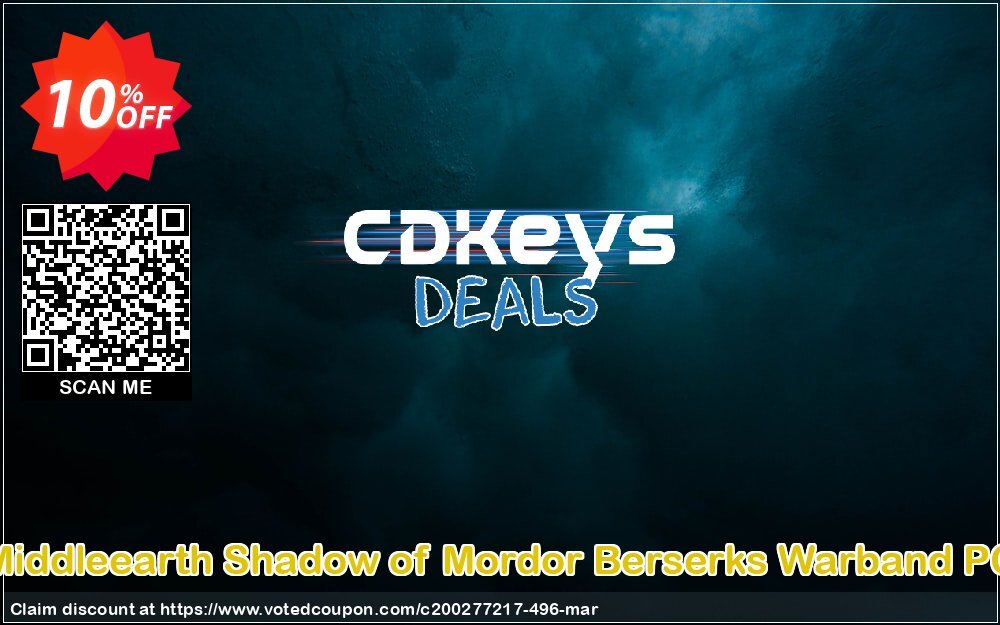 Middleearth Shadow of Mordor Berserks Warband PC Coupon, discount Middleearth Shadow of Mordor Berserks Warband PC Deal. Promotion: Middleearth Shadow of Mordor Berserks Warband PC Exclusive offer 