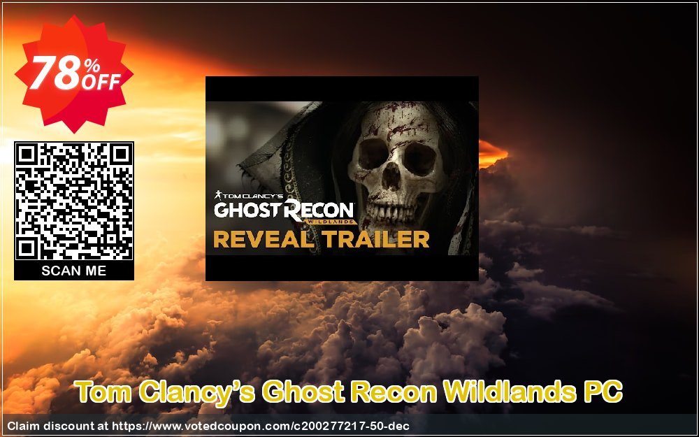 Tom Clancy’s Ghost Recon Wildlands PC Coupon, discount Tom Clancy’s Ghost Recon Wildlands PC Deal. Promotion: Tom Clancy’s Ghost Recon Wildlands PC Exclusive offer 