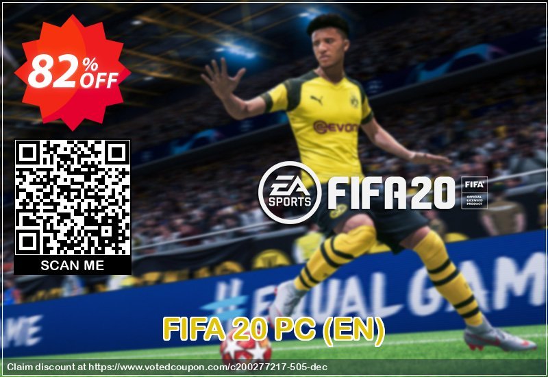 FIFA 20 PC, EN  Coupon, discount FIFA 20 PC (EN) Deal. Promotion: FIFA 20 PC (EN) Exclusive offer 