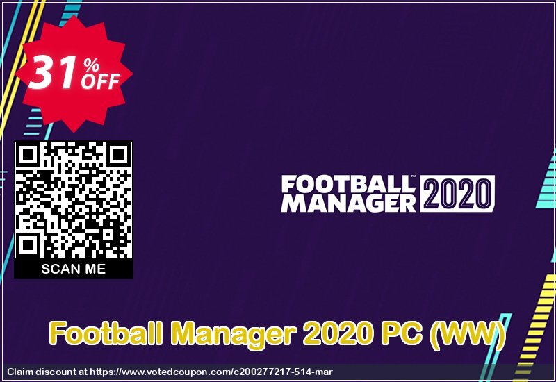 Football Manager 2020 PC, WW  Coupon, discount Football Manager 2024 PC (WW) Deal. Promotion: Football Manager 2024 PC (WW) Exclusive offer 