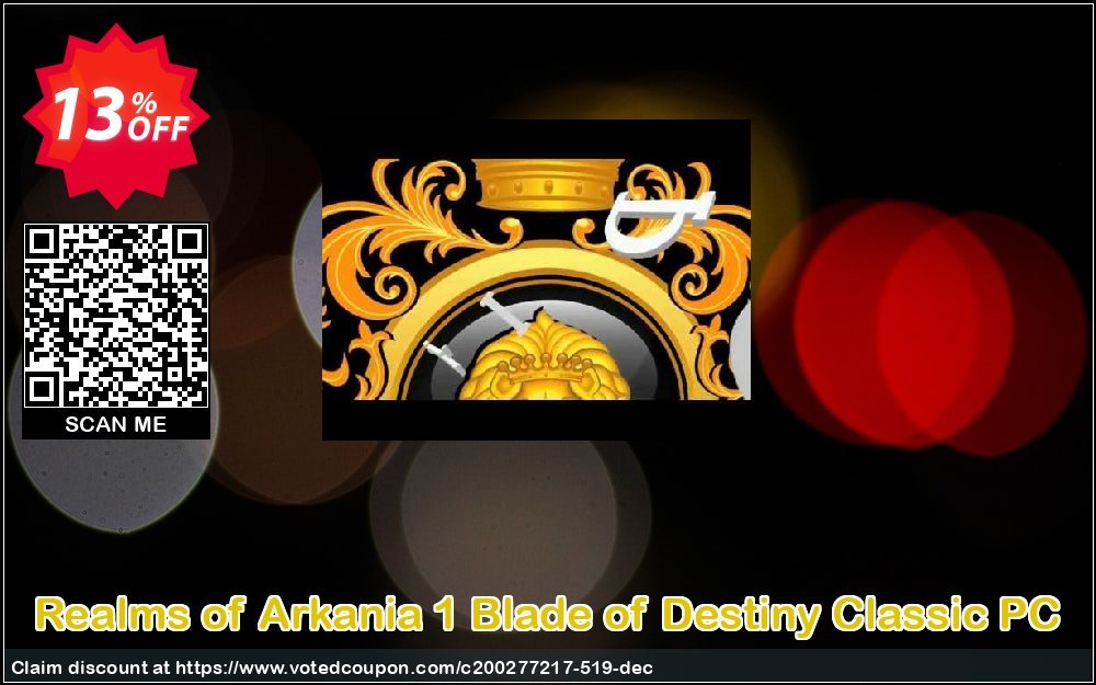 Realms of Arkania 1 Blade of Destiny Classic PC Coupon, discount Realms of Arkania 1 Blade of Destiny Classic PC Deal. Promotion: Realms of Arkania 1 Blade of Destiny Classic PC Exclusive offer 