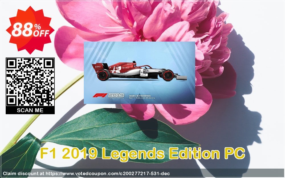 F1 2019 Legends Edition PC Coupon Code Apr 2024, 88% OFF - VotedCoupon