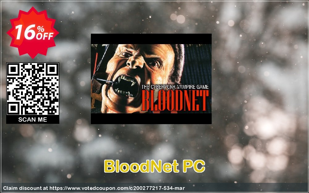 BloodNet PC Coupon, discount BloodNet PC Deal. Promotion: BloodNet PC Exclusive offer 