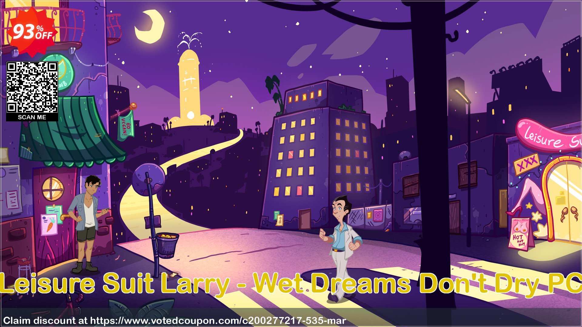 Leisure Suit Larry - Wet Dreams Don't Dry PC Coupon, discount Leisure Suit Larry - Wet Dreams Don't Dry PC Deal. Promotion: Leisure Suit Larry - Wet Dreams Don't Dry PC Exclusive offer 