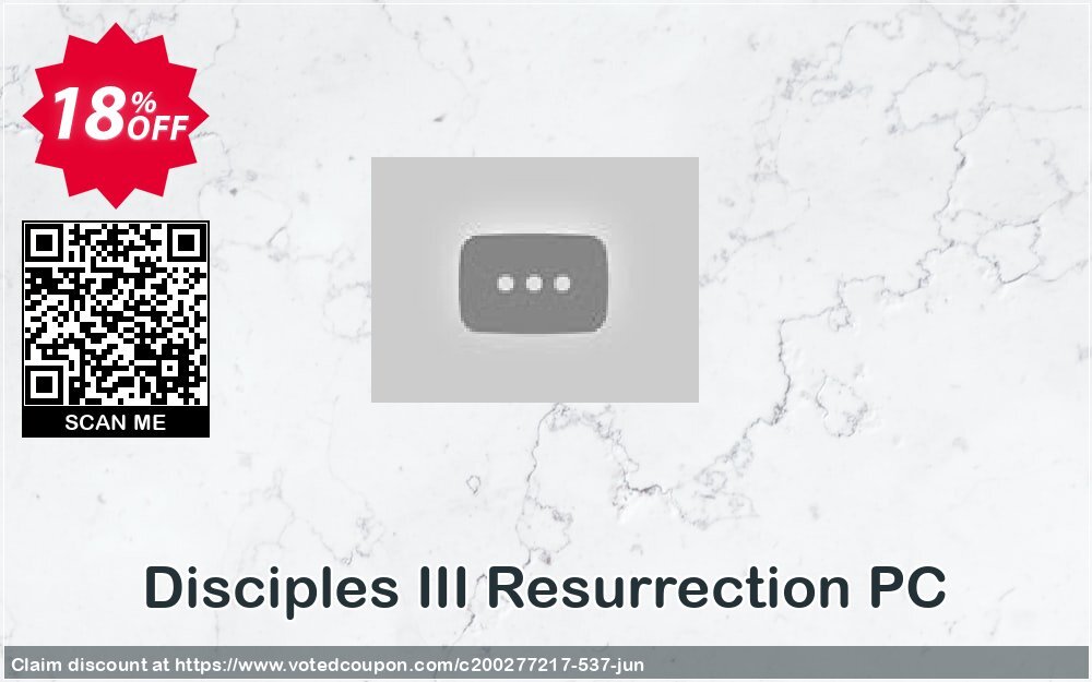 Disciples III Resurrection PC Coupon Code May 2024, 18% OFF - VotedCoupon