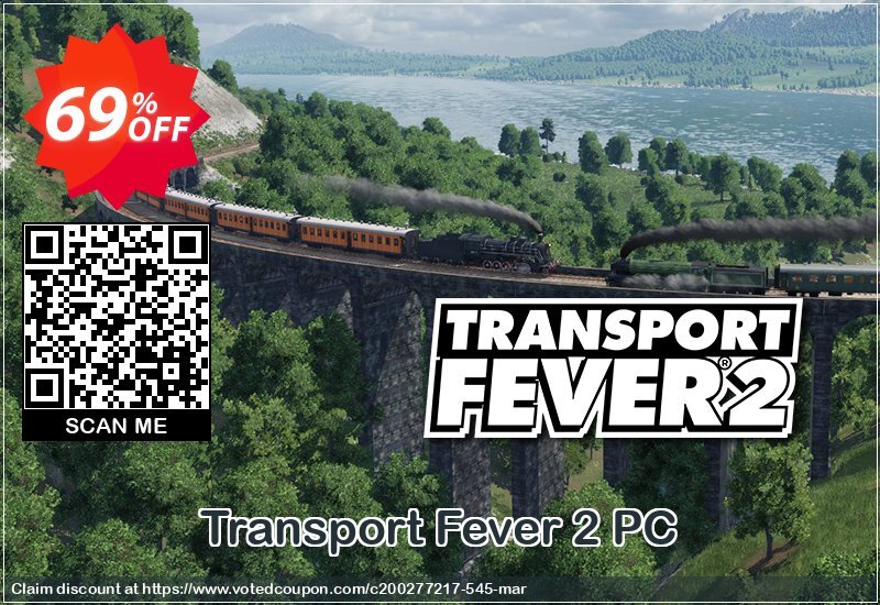 Transport Fever 2 PC Coupon Code Apr 2024, 69% OFF - VotedCoupon