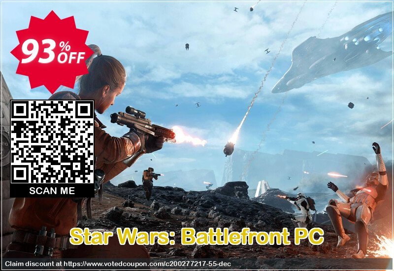 Star Wars: Battlefront PC Coupon Code Apr 2024, 93% OFF - VotedCoupon