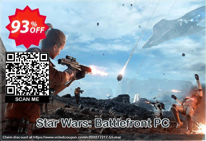 Star Wars: Battlefront PC Coupon, discount Star Wars: Battlefront PC Deal. Promotion: Star Wars: Battlefront PC Exclusive offer 