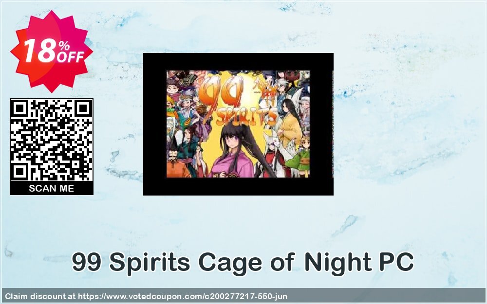 99 Spirits Cage of Night PC Coupon, discount 99 Spirits Cage of Night PC Deal. Promotion: 99 Spirits Cage of Night PC Exclusive offer 
