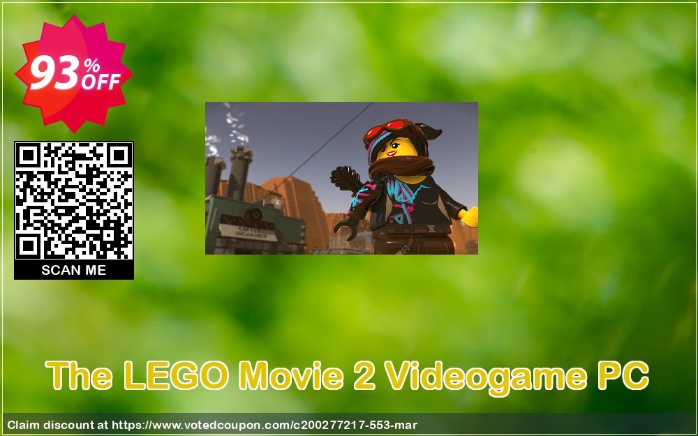 The LEGO Movie 2 Videogame PC Coupon, discount The LEGO Movie 2 Videogame PC Deal. Promotion: The LEGO Movie 2 Videogame PC Exclusive offer 