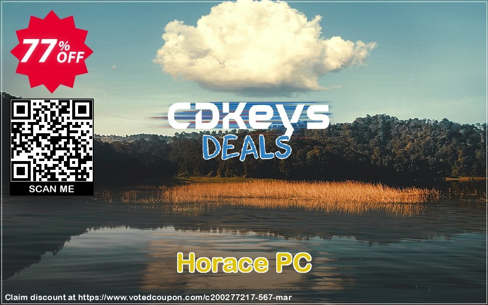 Horace PC Coupon, discount Horace PC Deal. Promotion: Horace PC Exclusive offer 