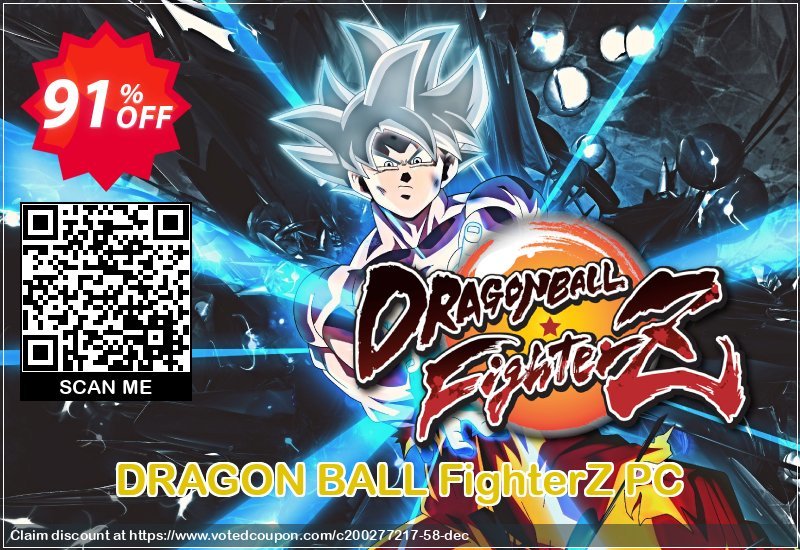 DRAGON BALL FighterZ PC Coupon Code May 2024, 91% OFF - VotedCoupon