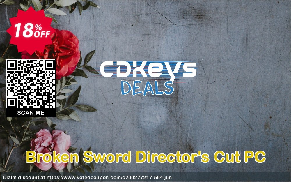 Broken Sword Director's Cut PC Coupon, discount Broken Sword Director's Cut PC Deal. Promotion: Broken Sword Director's Cut PC Exclusive offer 
