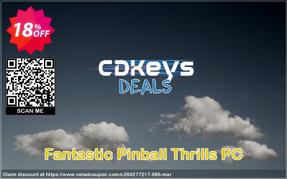 Fantastic Pinball Thrills PC Coupon, discount Fantastic Pinball Thrills PC Deal. Promotion: Fantastic Pinball Thrills PC Exclusive offer 