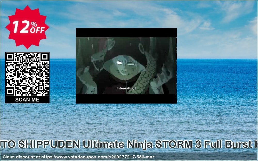 NARUTO SHIPPUDEN Ultimate Ninja STORM 3 Full Burst HD PC Coupon Code Apr 2024, 12% OFF - VotedCoupon