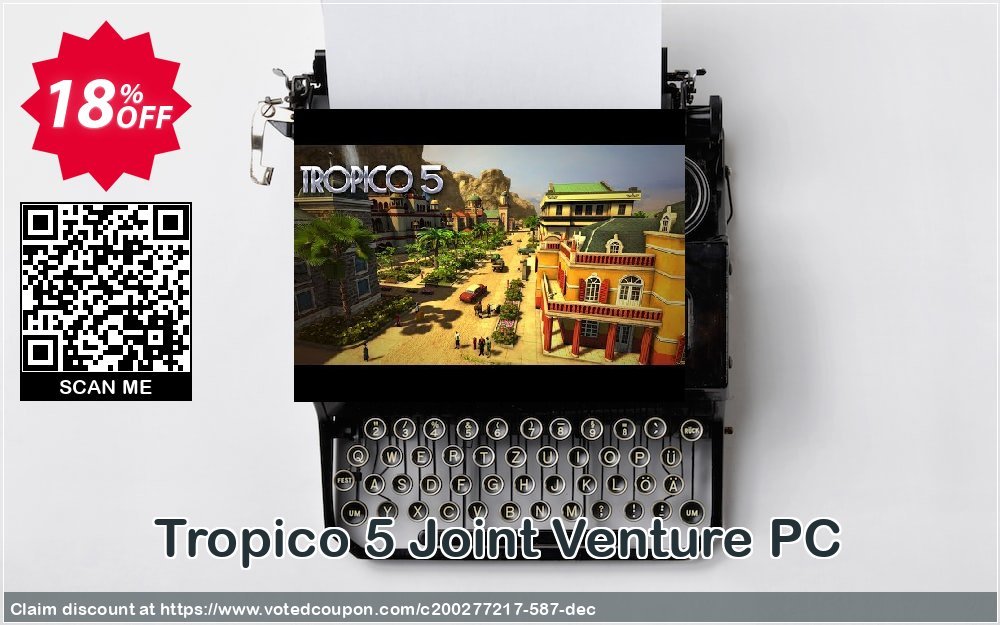 Tropico 5 Joint Venture PC Coupon Code May 2024, 18% OFF - VotedCoupon