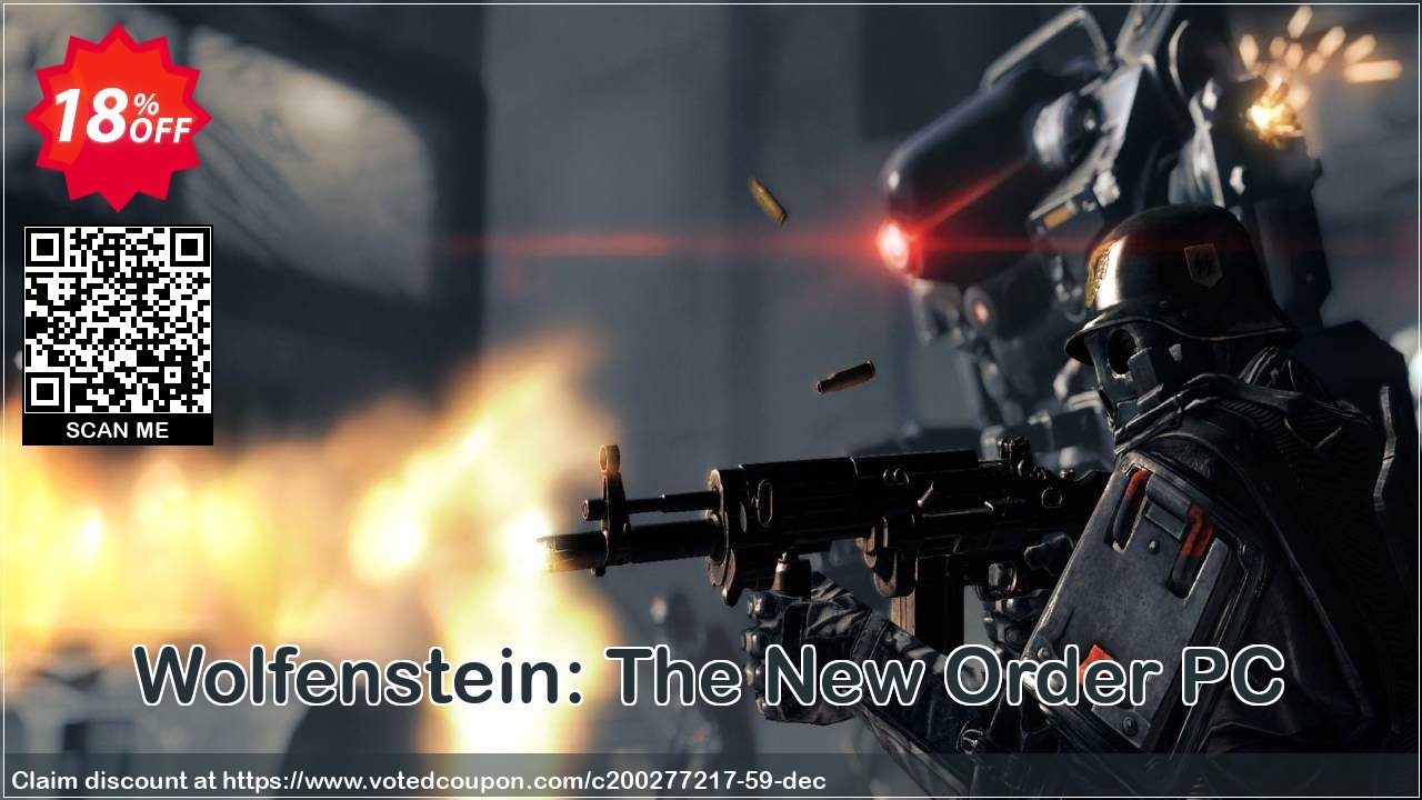 Wolfenstein: The New Order PC Coupon Code Jun 2024, 18% OFF - VotedCoupon