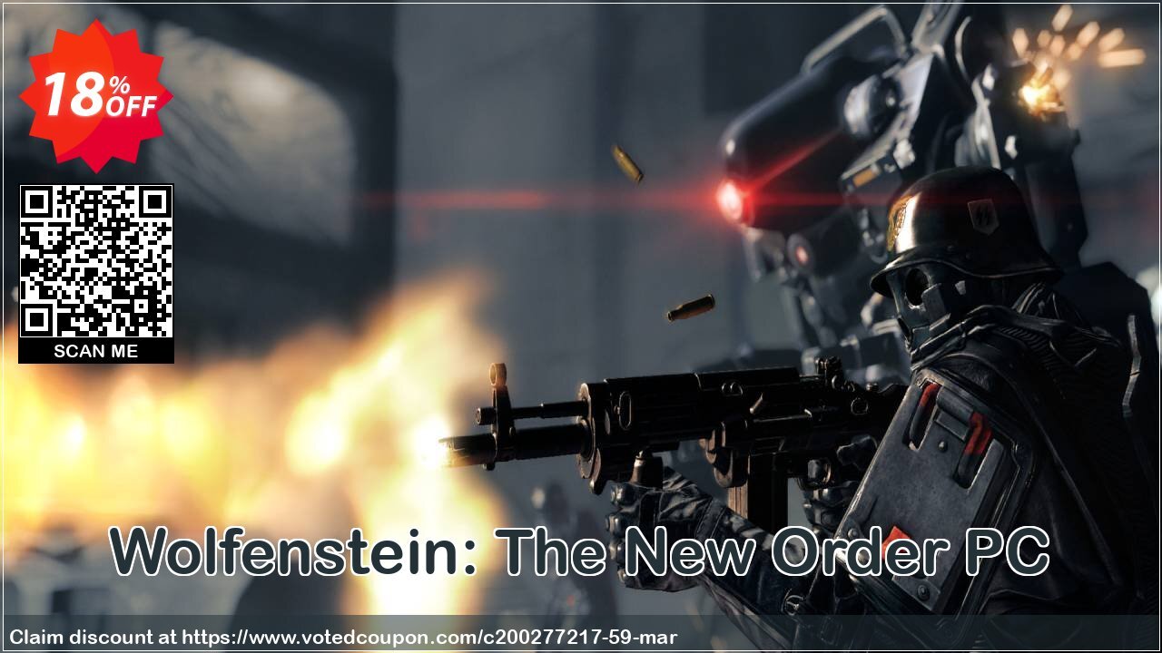 Wolfenstein: The New Order PC Coupon Code Apr 2024, 18% OFF - VotedCoupon