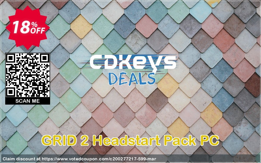 GRID 2 Headstart Pack PC Coupon, discount GRID 2 Headstart Pack PC Deal. Promotion: GRID 2 Headstart Pack PC Exclusive offer 