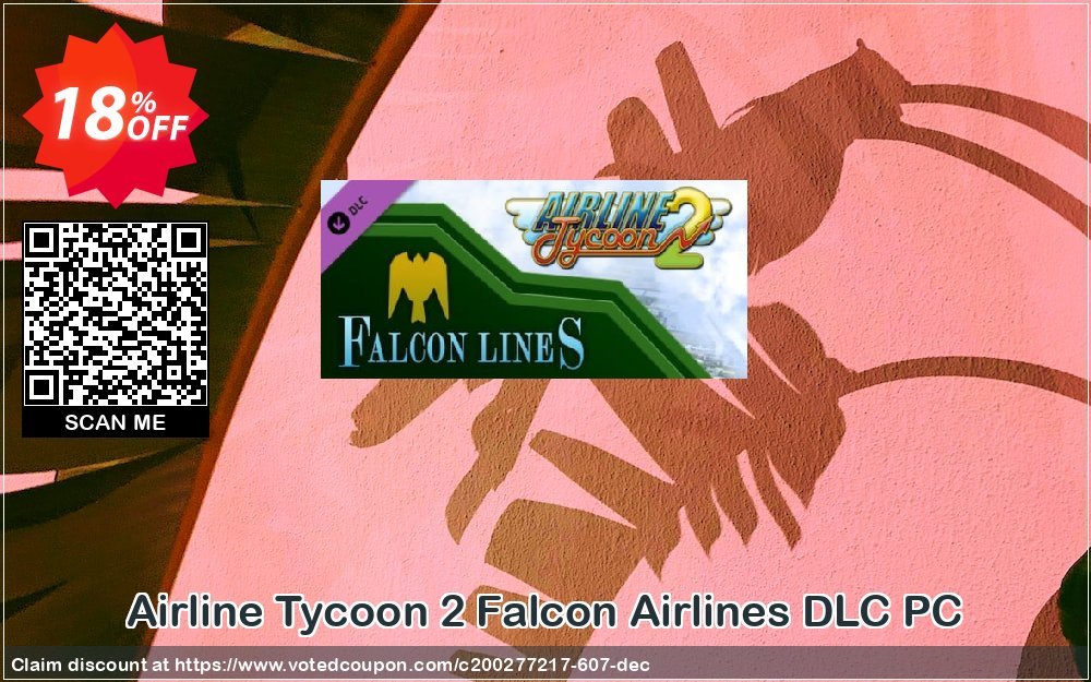 Airline Tycoon 2 Falcon Airlines DLC PC Coupon, discount Airline Tycoon 2 Falcon Airlines DLC PC Deal. Promotion: Airline Tycoon 2 Falcon Airlines DLC PC Exclusive offer 