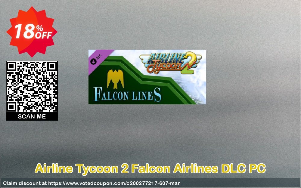 Airline Tycoon 2 Falcon Airlines DLC PC Coupon Code Apr 2024, 18% OFF - VotedCoupon