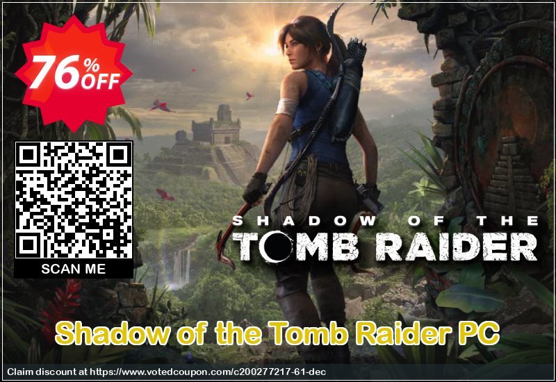 Shadow of the Tomb Raider PC Coupon, discount Shadow of the Tomb Raider PC Deal. Promotion: Shadow of the Tomb Raider PC Exclusive offer 
