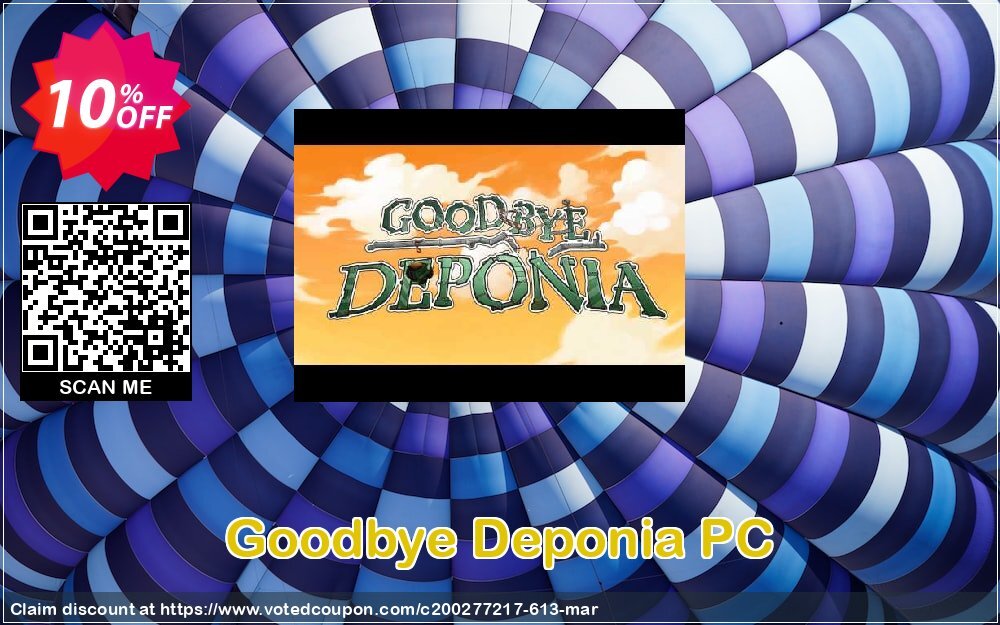 Goodbye Deponia PC Coupon, discount Goodbye Deponia PC Deal. Promotion: Goodbye Deponia PC Exclusive offer 