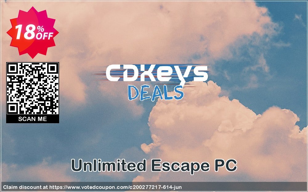 Unlimited Escape PC Coupon Code May 2024, 18% OFF - VotedCoupon